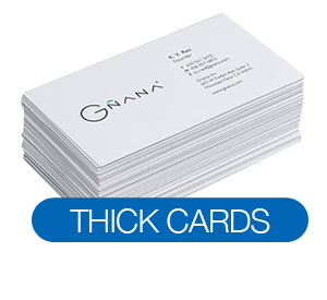 Extra Thick Business Cards on 24pt Heavy Card Stock